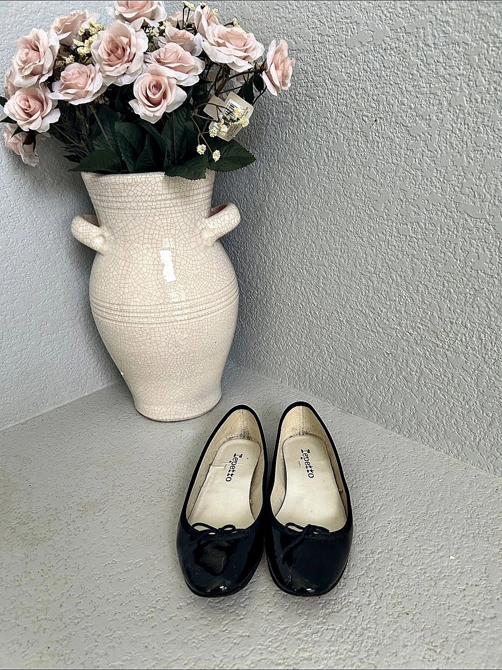 Repetto Cendrillon Patent Leather Ballet Flats - Black